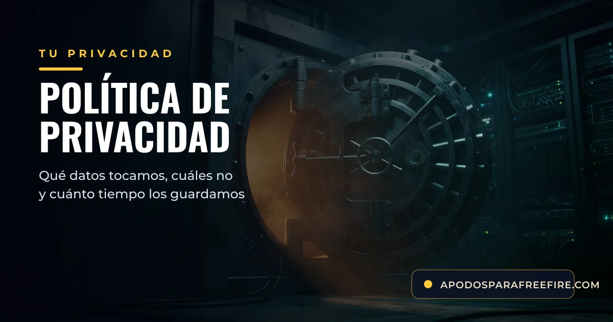 Política de privacidad del generador de apodos para Free Fire
