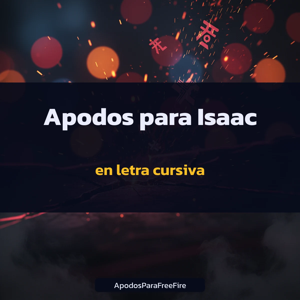 Isaac en letra cursiva: apodos con letra script para copiar