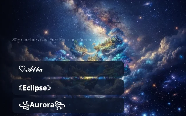 Apodos aesthetic para Free Fire: nombres suaves con símbolos y número de caracteres
