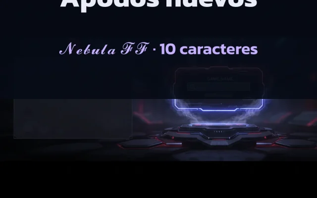Apodos nuevos para Free Fire