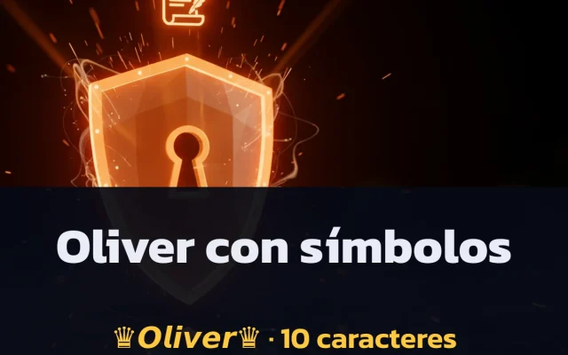 Oliver con símbolos: apodos para Free Fire