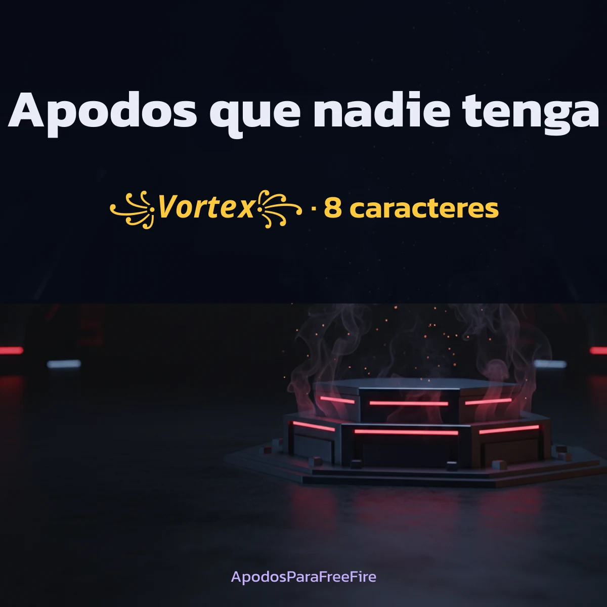 Apodos para Free Fire que nadie tenga: ejemplos con número de caracteres